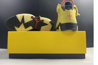 “Yellow” 6 - Travis Air Jordan x Scott 1022